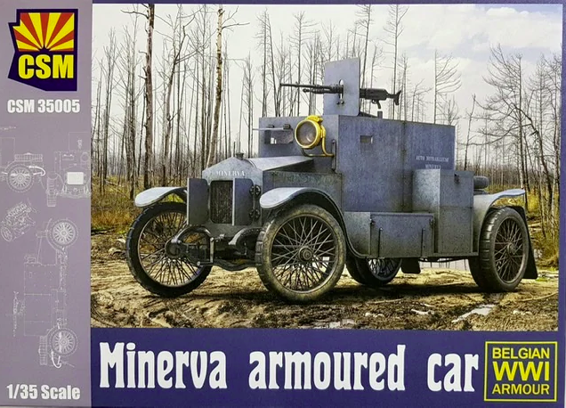 Copper State Models 35004 Voiture blindée Minerva 1/35