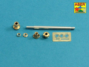 Aber 35L-059n German StuK.40 L/48 7,5 cm Barrel with middle muzzle brake for Stug.III, Ausf G - middle model 1/35