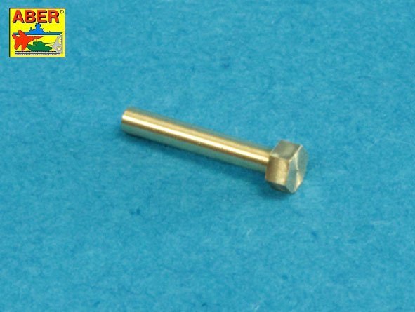 Aber 16110 Imitation tournée de boulons et écrous hexagonaux 1,6 x 4,0 mm x 15 pièces et écrous de 1,6 mm x 10 pièces (1/16) – image 2