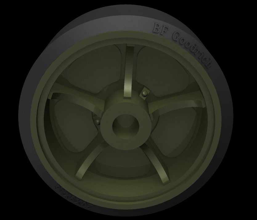 Panzer Art RE35-632 M4 “Sherman” Road wheels Pattern No2 1/35 – Bild 2