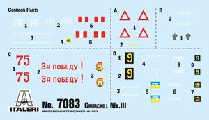 Italeri 7083 Churchill Mk. III 1/72 – imagen 5
