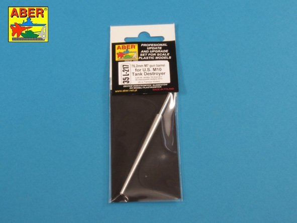 Aber 35L-217 U.S. 76,2 mm M7 gun Barrel for M10 Tank Destroyer 1/35 – imagen 4