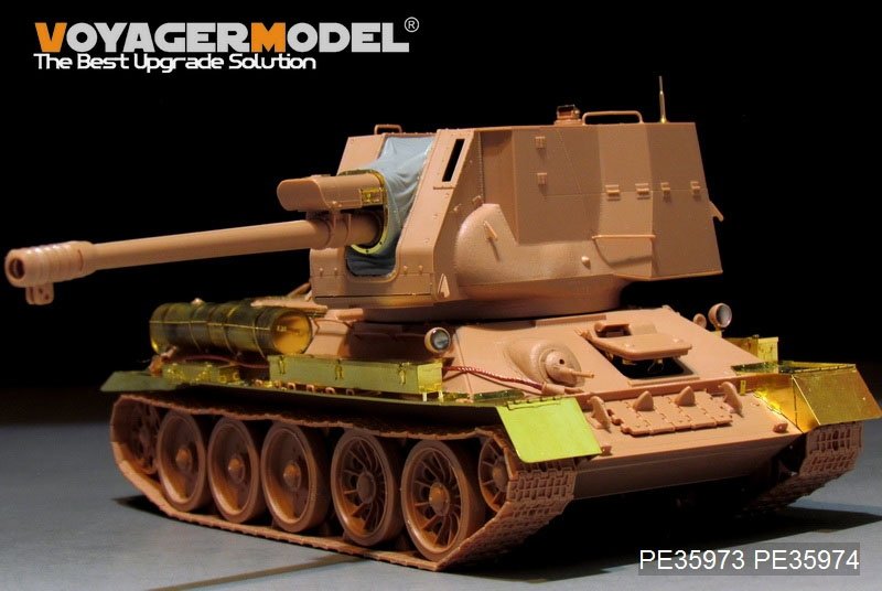 Voyager Model PE35973 Egyptain T-34/122 S.P.G Basic For RFM 5013 1/35 – immagine 2
