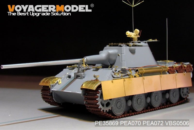 Voyager Model PE35869 WWII German Panther II tank basic for AMUSING HOBBY 1/35 – Bild 11