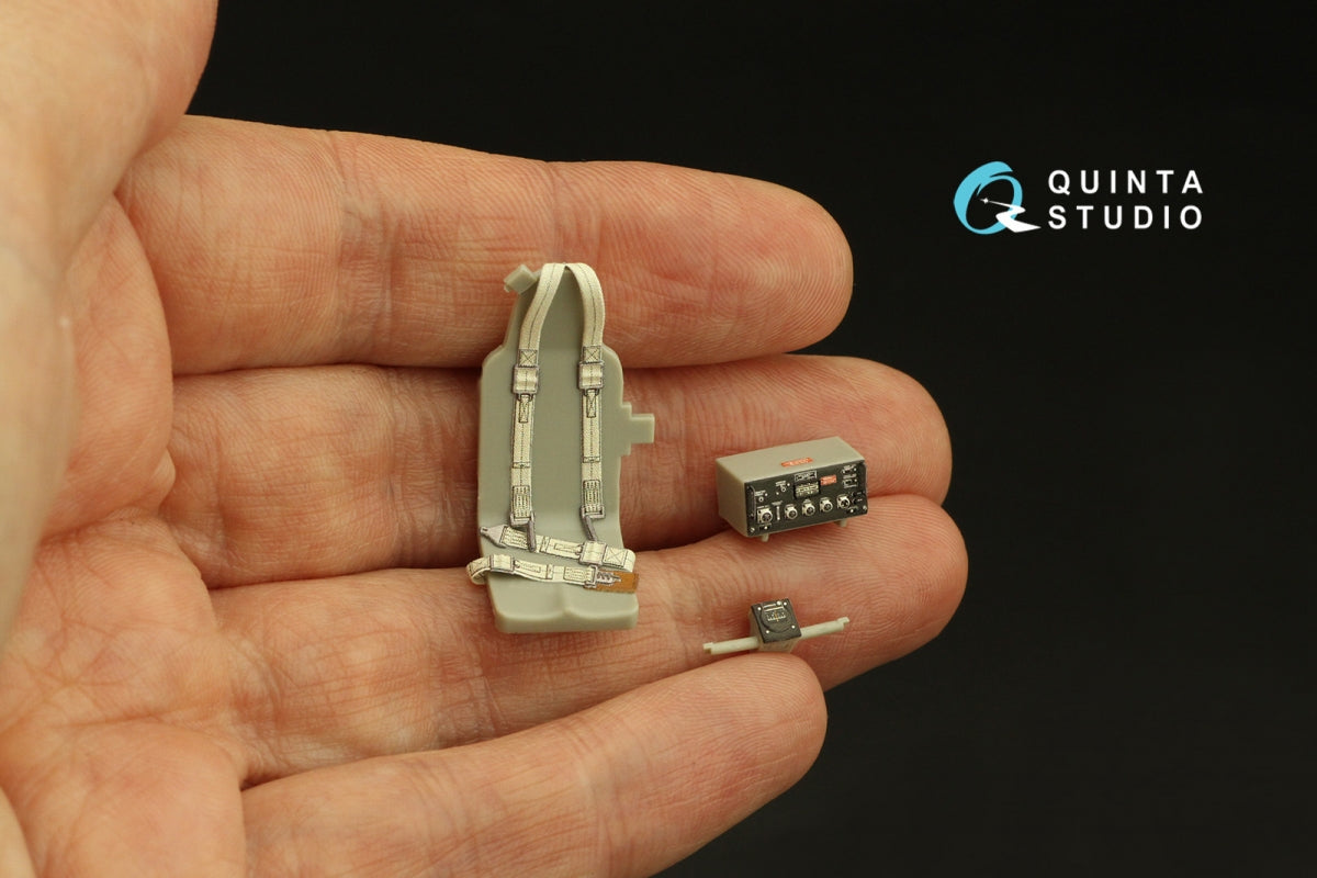 Quinta Studio QD32178 TBM-3 Avenger 3D-Printed coloured Interior on decal paper (Trumpeter) 1/32 – imagen 9