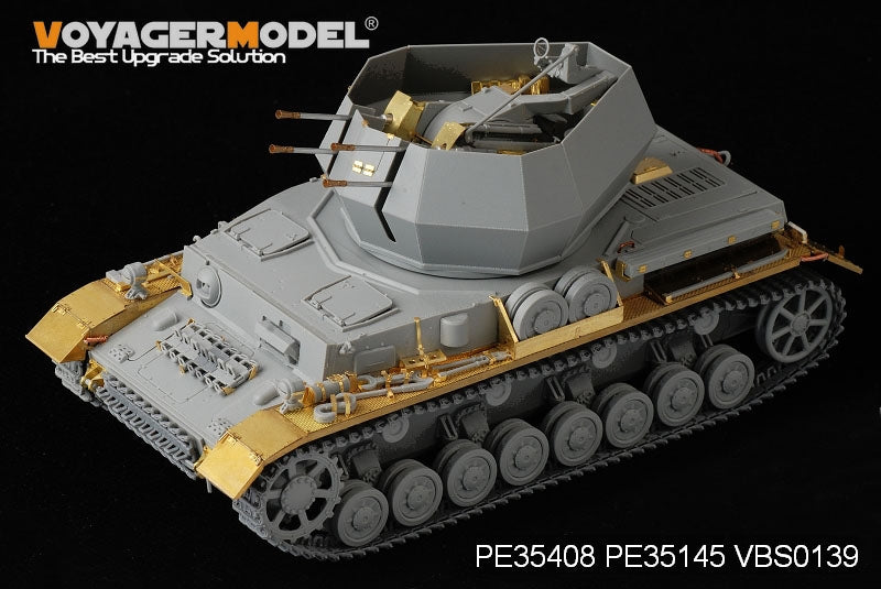 Voyager Model PE35408 WWII German Panzer IV ausf G 20mm Flakpanzer IV &amp;quot;Wirbelwind&amp;quot; For DRAGON 6342 1/35 – imagen 2