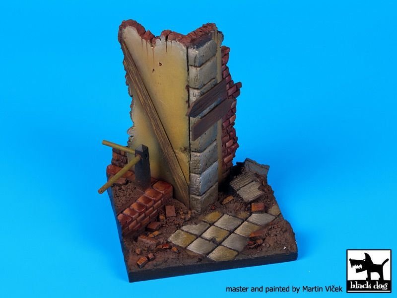 Black Dog D35057 House corner N°2 base 1/35 – imagen 5