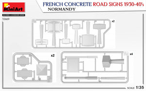 MiniArt 35669 FRENCH CONCRETE ROAD SIGNS 1930-40’S. NORMANDY 1/35 – zdjęcie 3