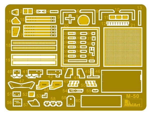 MiniArt 35260 T-60 PLANT N.37, SVERDLOVSK PROD. SPRING 1942. INTERIOR KIT 1/35 – Bild 18