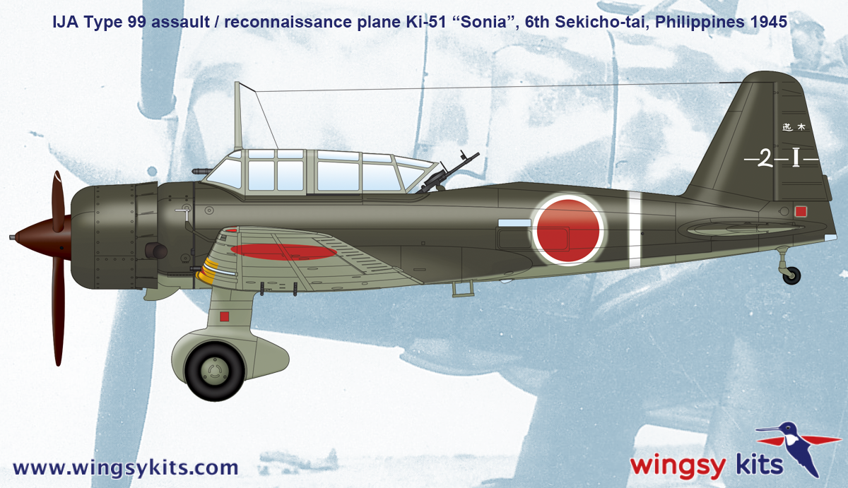 Wingsy Kits D5-05 IJA Type 99 assault/recon. plane Ki-51 “Sonia” 1/48 – immagine 19