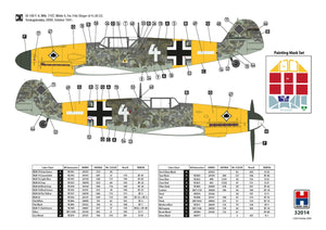 Hobby 2000 32014 Bf 109 F-4 Early (HASEGAWA + CARTOGRAF + MASKI + METAL PARTS) 1/32 – immagine 3