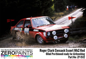 Zero Paints ZP-1512 Roger Clark Cossack Escort Mk2 Red Paint 60ml