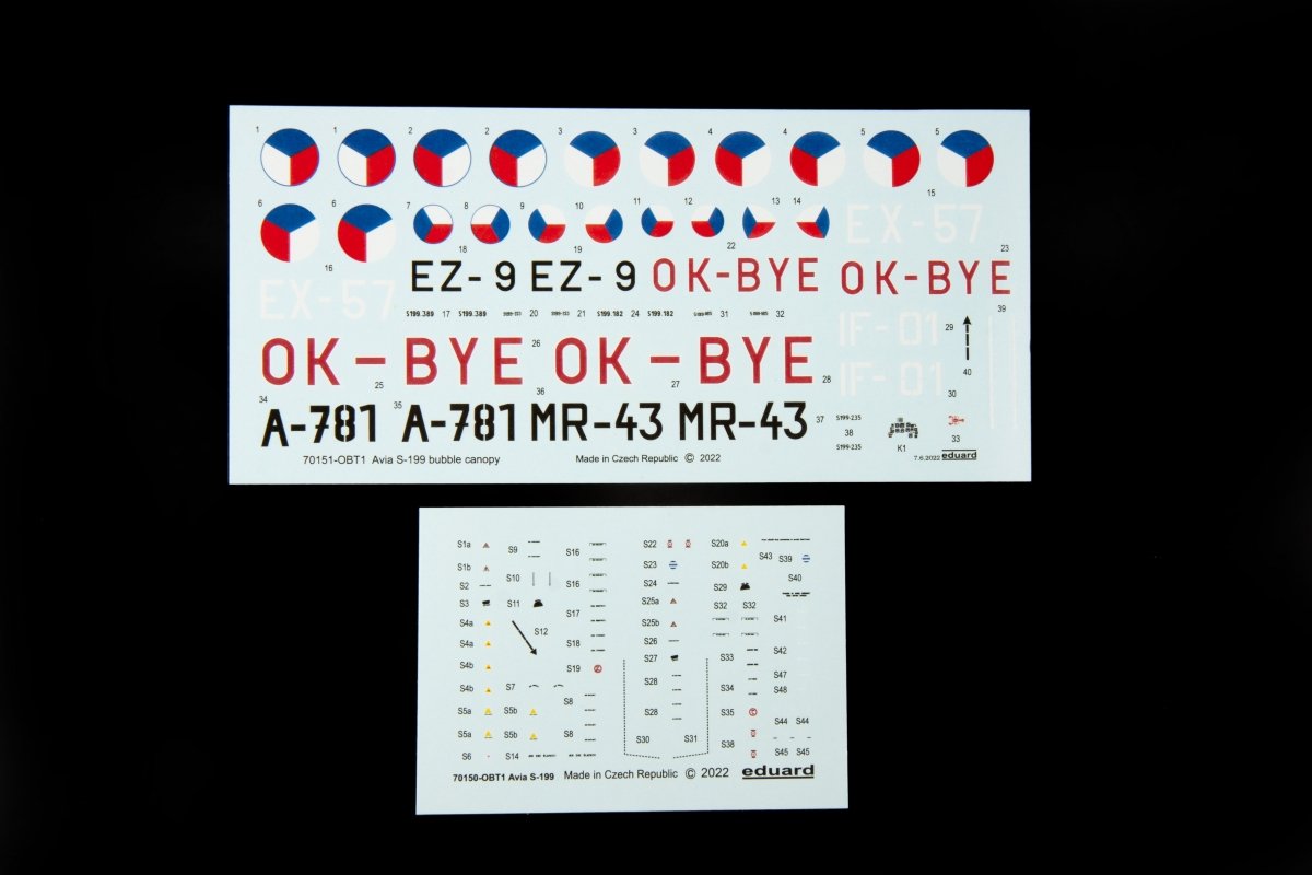 Eduard 70151 Avia S-199 bubble canopy 1/72 – image 6