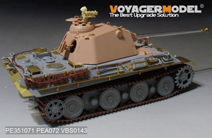Voyager Model PE351071 WWII German Panther II Prototype Design Plan basic for Amusing Hobby 1/35 – zdjęcie 2