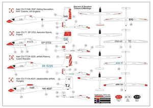 Kovozavody Prostejov KPM0131 Glob Astir CS-77 1/72 – immagine 2