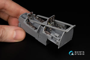 Quinta Studio QDS-48448 F-4G early 3D-Printed &amp;amp; coloured Interior on decal paper (Zoukei Mura SWS) (Small version) 1/48 – imagen 10
