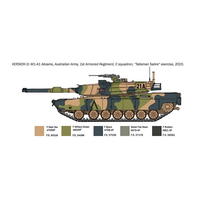 Italeri 35108 M1A1 Abrams - WAR THUNDER 1/35 – immagine 6