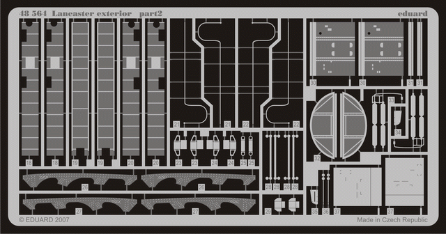 Eduard BIG4882 LANCASTER 1/48 TAMIYA – imagen 12