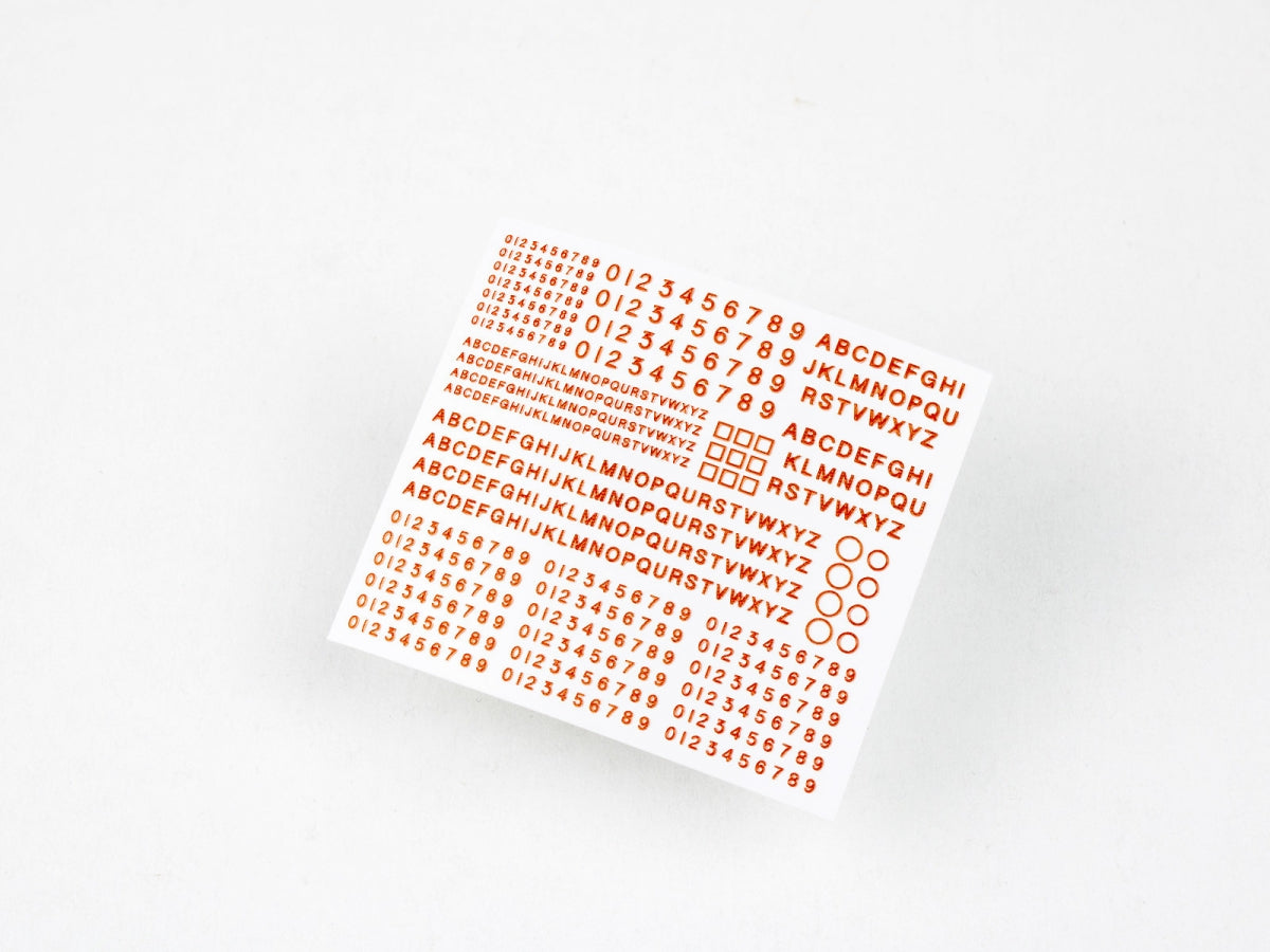 Red Fox Studio QS-35016 Numbers and Letters for British AFV&amp;#39;s vol.01 1/35 – image 3