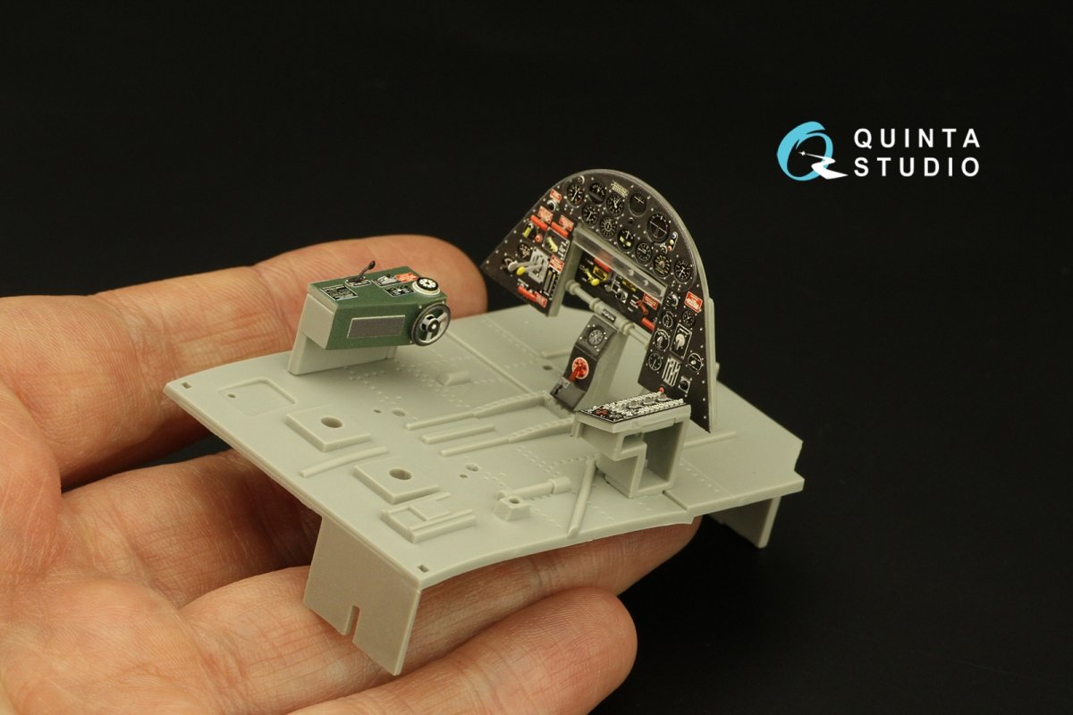 Quinta Studio QD32164 TBF-1C Avenger 3D-Printed &amp;amp; coloured Interior on decal paper (Trumpeter) 1/32 – imagen 8