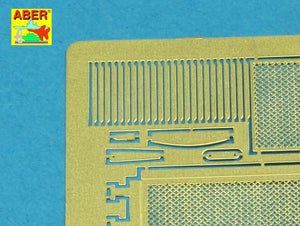 Aber 35G32 Grilles for Russian Tank T-55AM also for T-55AMV 1/35 – immagine 6