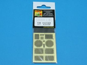Aber 35G01 Grilles for german tank Grilles for PzKpfw V Ausf.A/D Panther (Sd.Kfz.181) 1/35 – zdjęcie 4