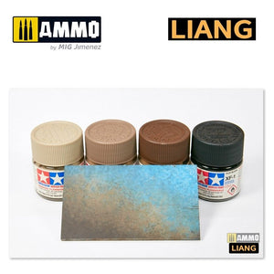 Liang 0001 Weathering Airbursh Stencils – image 7