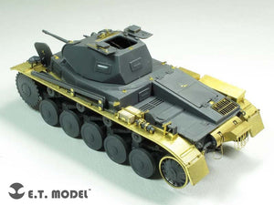 ET modèle E35-186 WWII allemand Pz.Kpfw.II Ausf.A/B/C Fenders (pour TAMIYA 35292) (1/35) – image 4