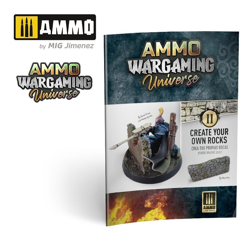 AMMO of Mig Jimenez 7930 AMMO WARGAMING UNIVERSE 11 – Create your own Rocks – zdjęcie 2