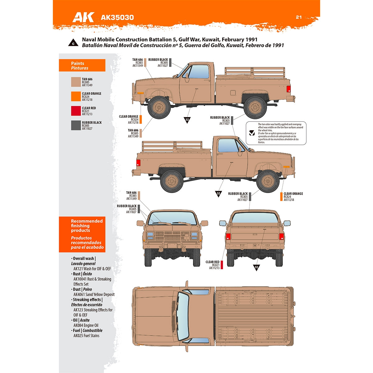 AK Interactive AK35030 M1008 Troop Carrier 1/35 – zdjęcie 17