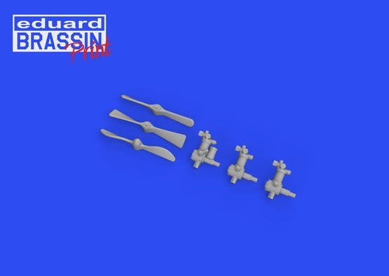 Eduard SIN64890 Sopwith Camel Bentley engine EDUARD 1/48 – imagen 6