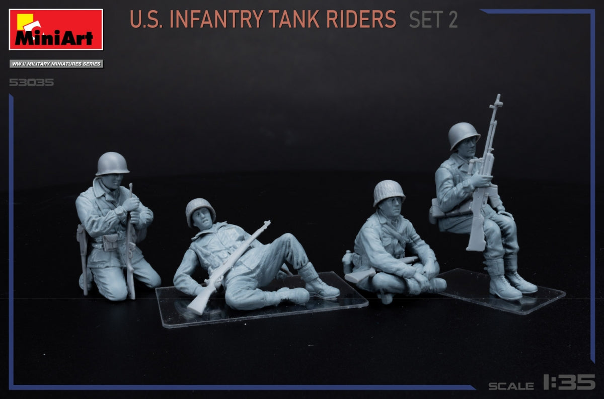 MiniArt 53035 U.S. Infantry Tank Riders. Set 2 1/35 – imagen 3