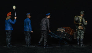 MiniArt 38010 German Train Station Staff 1930-40 1/35 – imagen 2