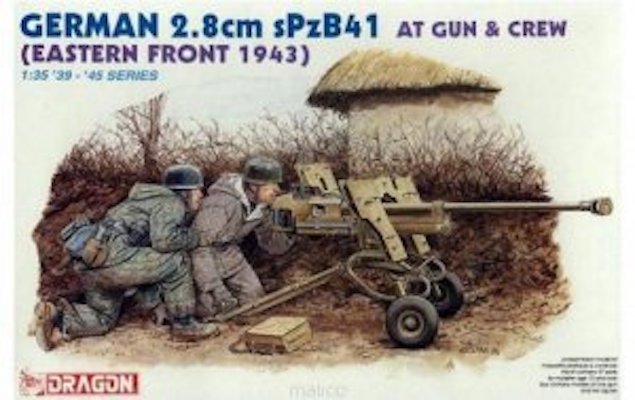 Dragon 6056 GER.2,8 CM SPZB41 1/35