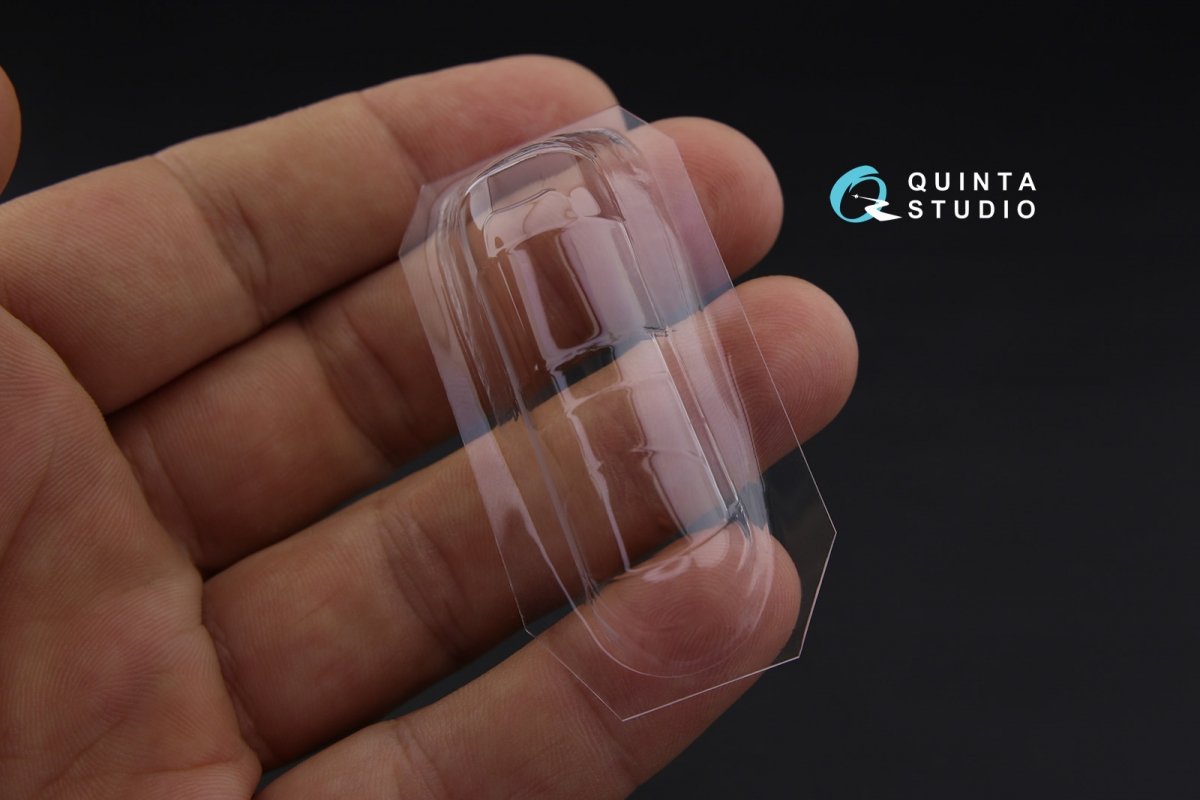 Verrière transparente thermoformée Quinta Studio QC48080 Yak-4 (pour kit Mars Models) 1/48 – image 2