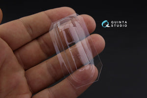 Verrière transparente thermoformée Quinta Studio QC48080 Yak-4 (pour kit Mars Models) 1/48 – image 2