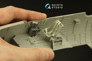 Quinta Studio QD32164 TBF-1C Avenger 3D-Printed &amp;amp; coloured Interior on decal paper (Trumpeter) 1/32 – imagen 13