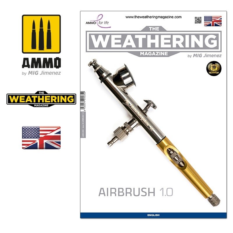 Ammo of Mig 4535 The Weathering Magazine 36 - Airbrush 1.0 (Anglais)