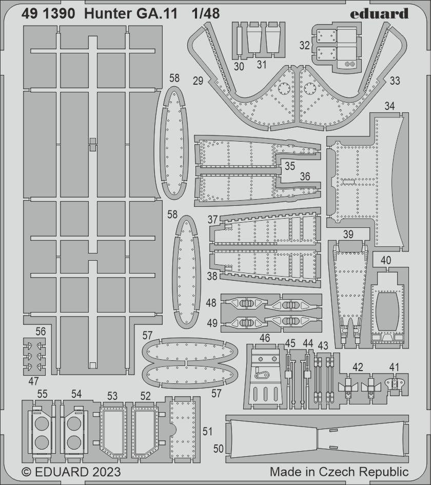 Eduard BIG49393 Hunter GA.11 AIRFIX 1/48 – Bild 2