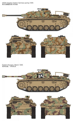 Rye Field Modèle 5086 StuH42 &amp;amp; StuG.III Ausf.G Production tardive 1/35 – image 3