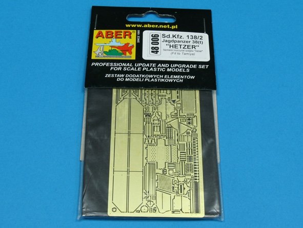Aber 48006 German tank destroyer Sd.Kfz. 138/2 Jagdpanzer 38(t) &amp;#39;&amp;#39;Hetzer&amp;#39;&amp;#39; 1/48 – imagen 3