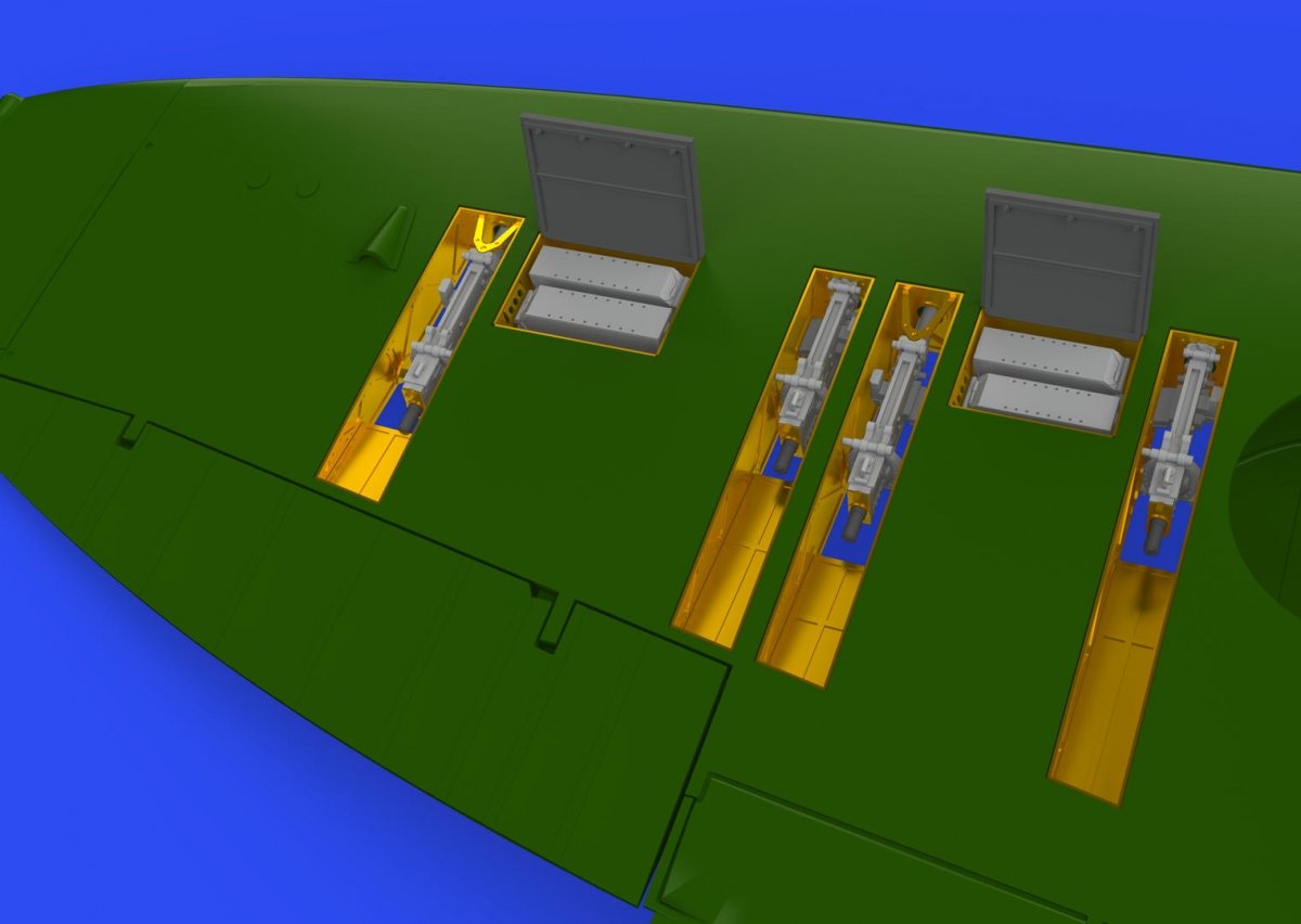 Eduard 648610 Spitfire Mk. IIa gun bays for Eduard 1/48 – imagen 2