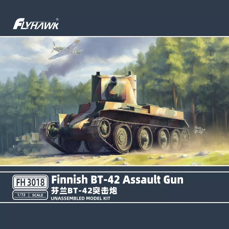 Flyhawk FH3018 Finnish BT-42 Assault Gun 1/72