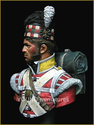 Young Miniatures YH1826 The 92nd Gordon Highlanders Waterloo 1815 1/10 – imagen 6