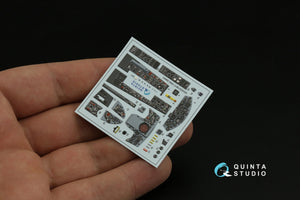 Quinta Studio QDS-32180 F-104S 3D-Printed coloured Interior on decal paper (Italeri) (small version) 1/32 – imagen 4