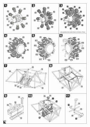 Armory Models 48001 Fairey Flycatcher British interwar FAA Fighter, early version, w/ Jaguar-III engine 1/48 – Bild 20