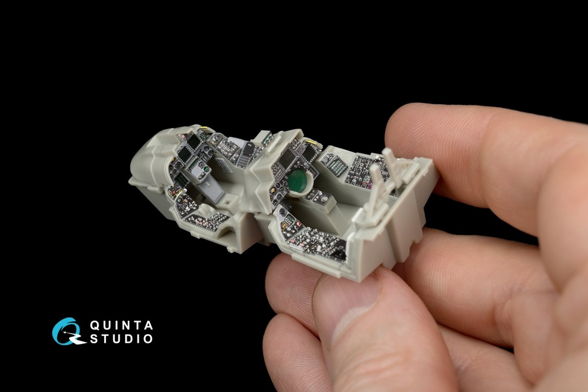 Quinta Studio QD48070 F-14D 3D-Printed &amp;amp; coloured Interior on decal paper (for Tamiya kit) 1/48 – imagen 11