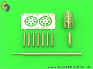 Master AM-32-059 Fairchild A-10 Thunderbolt II - GAU-8 Avenger gun tip and Pitot Tube 1/32