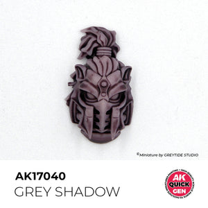 AK Interactive AK17040 GREY SHADOW – QUICK GEN COLOR 18ml