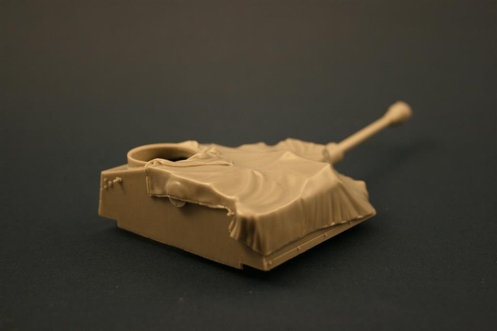 Panzer Art RE35-090 StuG III G upper hull/barrel with canvas cover 1/35 – immagine 2